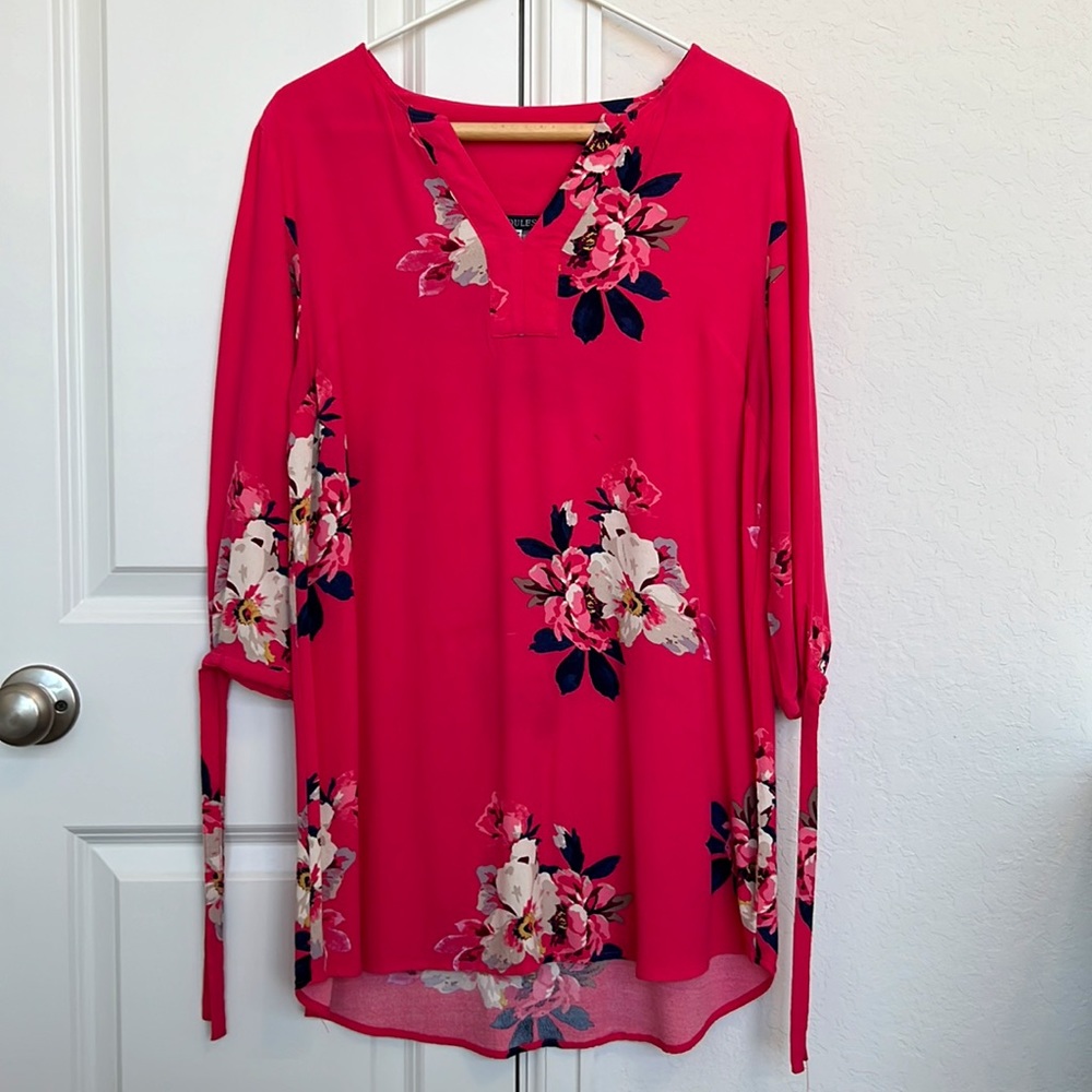 Joules Women’s Blouse, Tunic Length, US 10